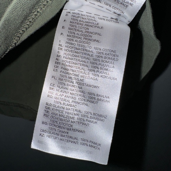 EUC Adidas Long Sleeve Originals Shirt Olive Green Size XS - Picture 6 of 8